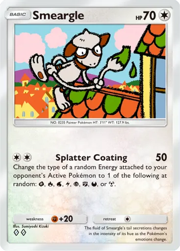Smeargle (a4-148) card in Pokémon TCG Pocket