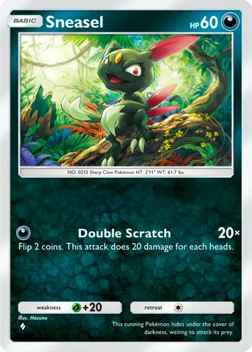 Sneasel (a2-098) card in Pokémon TCG Pocket