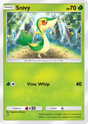 Snivy (a4b-032) card in Pokémon TCG Pocket