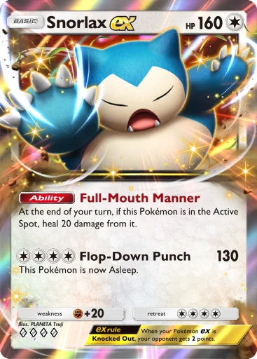 Snorlax ex (a4b-288) card in Pokémon TCG Pocket