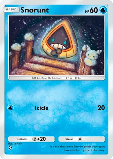 Snorunt (a2a-018) card in Pokémon TCG Pocket