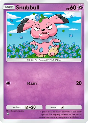Snubbull (a4-088) card in Pokémon TCG Pocket
