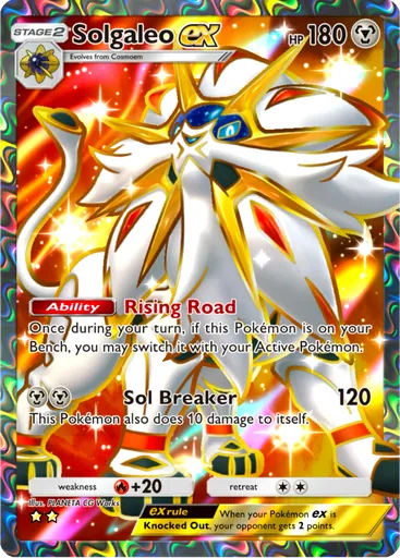 Solgaleo ex (a3-189) card in Pokémon TCG Pocket