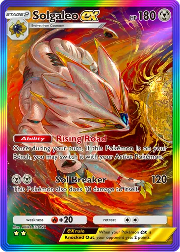 Solgaleo ex (a3-207) card in Pokémon TCG Pocket