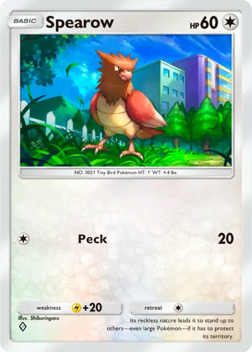 Spearow (a1-191) card in Pokémon TCG Pocket