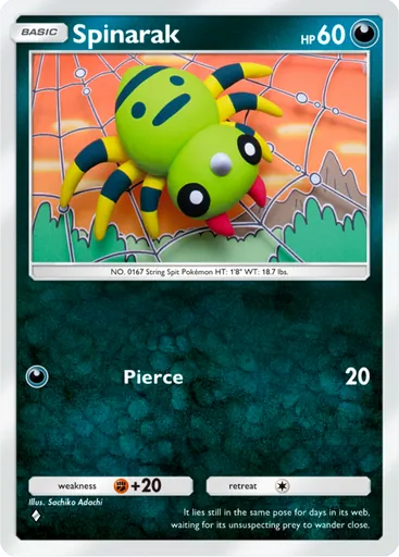 Spinarak (a4-110) card in Pokémon TCG Pocket