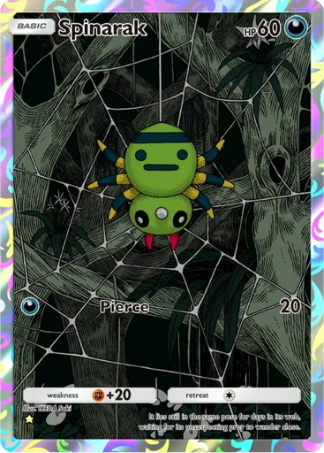 Spinarak (a4-177) card in Pokémon TCG Pocket