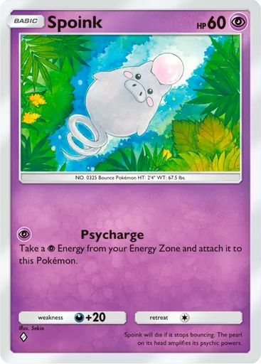 Spoink (a3-071) card in Pokémon TCG Pocket