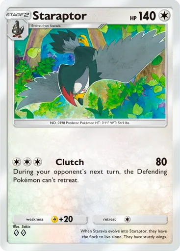 Staraptor (a2-134) card in Pokémon TCG Pocket