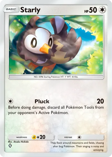Starly (a2-132) card in Pokémon TCG Pocket