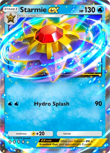 Starmie ex (a1-076) card in Pokémon TCG Pocket
