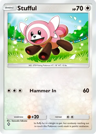 Stufful (a3-138) card in Pokémon TCG Pocket