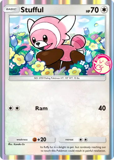 Stufful (pa-083) card in Pokémon TCG Pocket