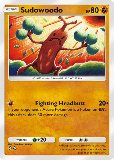 Sudowoodo (a4b-198) card in Pokémon TCG Pocket