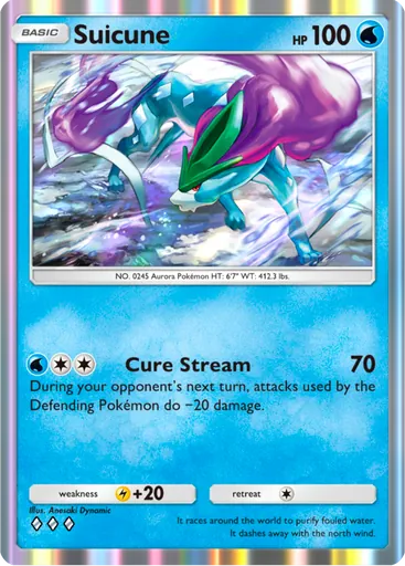 Suicune (a4-059) card in Pokémon TCG Pocket
