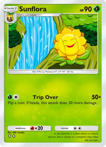 Sunflora (a4a-005) card in Pokémon TCG Pocket