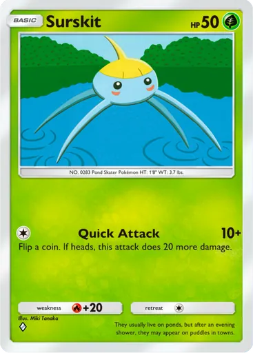 Surskit (a3-003) card in Pokémon TCG Pocket