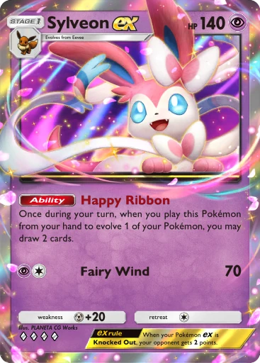 Sylveon ex (a4b-177) card in Pokémon TCG Pocket