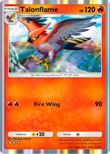 Talonflame (a3-029) card in Pokémon TCG Pocket