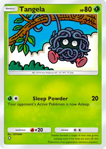 Tangela (a4-004) card in Pokémon TCG Pocket