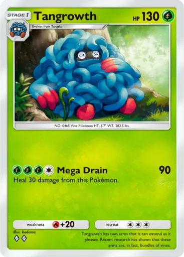 Tangrowth (a2-005) card in Pokémon TCG Pocket