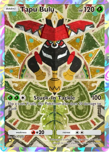 Tapu Bulu (a3-159) card in Pokémon TCG Pocket