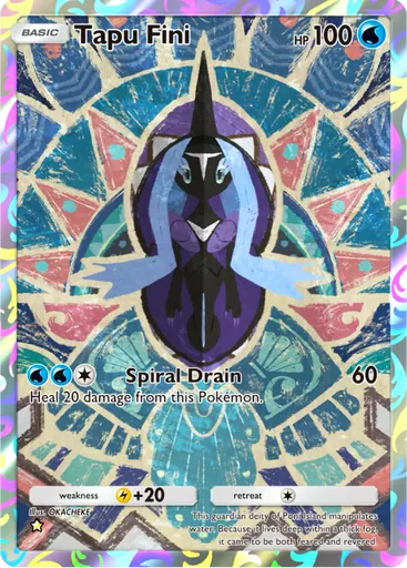 Tapu Fini (a3-164) card in Pokémon TCG Pocket