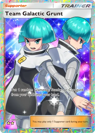 Team Galactic Grunt (a2-191) card in Pokémon TCG Pocket