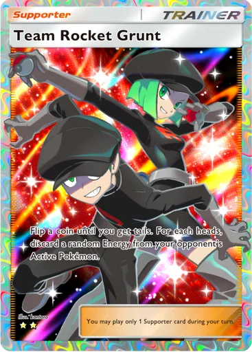 Team Rocket Grunt (a2b-091) card in Pokémon TCG Pocket