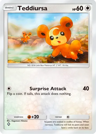 Teddiursa (a4a-060) card in Pokémon TCG Pocket