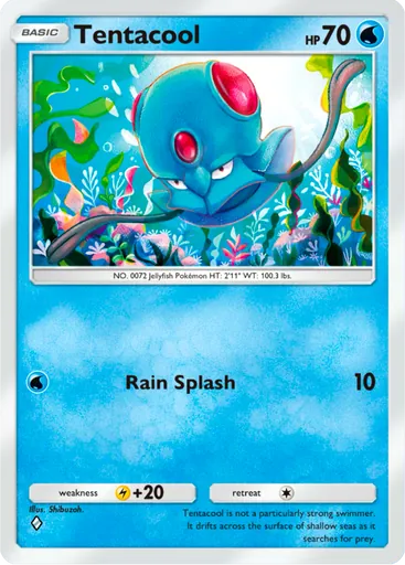 Tentacool (a2b-014) card in Pokémon TCG Pocket