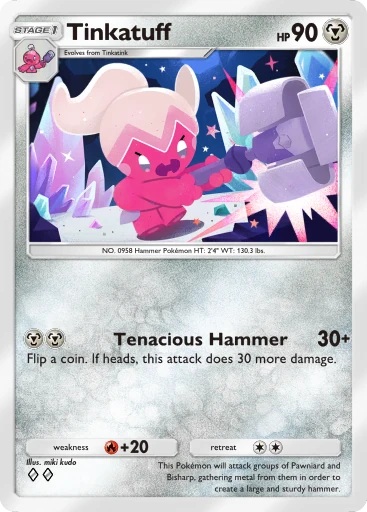 Tinkatuff (a4b-264) card in Pokémon TCG Pocket