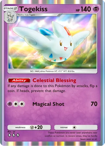 Togekiss (a4-080) card in Pokémon TCG Pocket