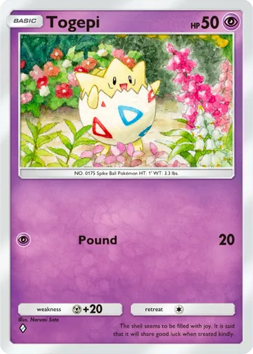Togepi (a2-063) card in Pokémon TCG Pocket