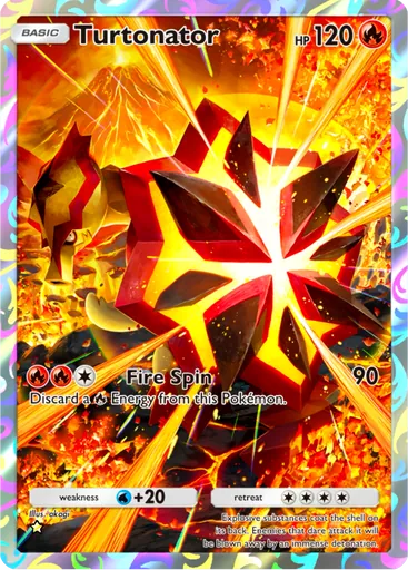 Turtonator (a3-161) card in Pokémon TCG Pocket