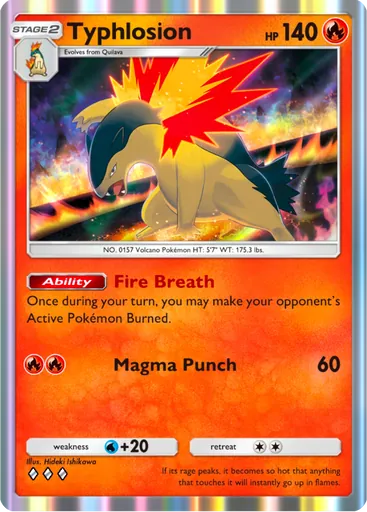 Typhlosion (a4-029) card in Pokémon TCG Pocket