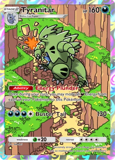 Tyranitar (a4-179) card in Pokémon TCG Pocket