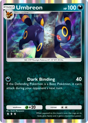 Umbreon (a3b-043) card in Pokémon TCG Pocket