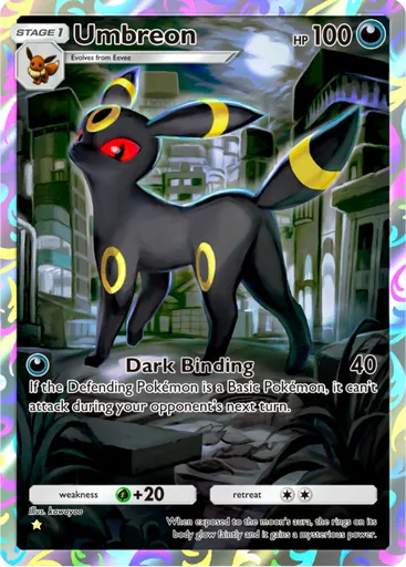 Umbreon (a3b-077) card in Pokémon TCG Pocket