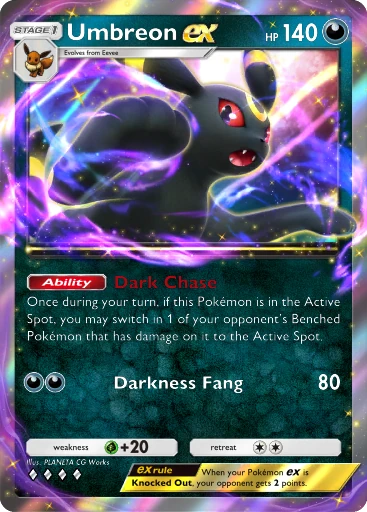 Umbreon ex (a4b-241) card in Pokémon TCG Pocket