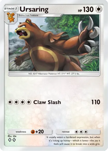 Ursaring (a4a-061) card in Pokémon TCG Pocket