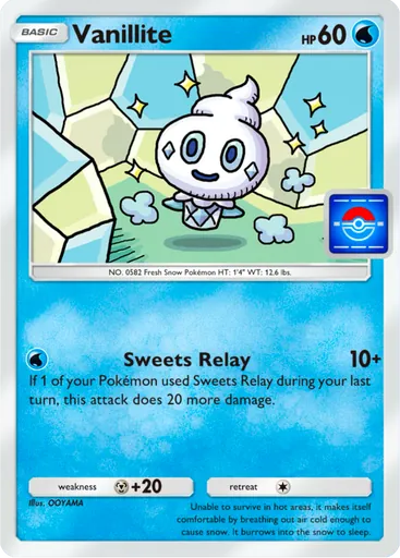 Vanillite (pa-085) card in Pokémon TCG Pocket