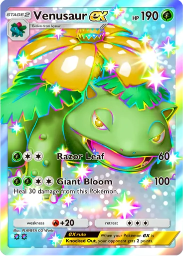 Venusaur ex (a3-230) card in Pokémon TCG Pocket