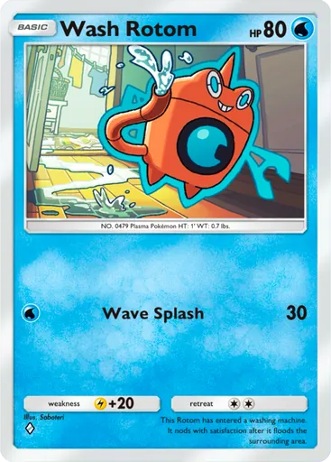 Wash Rotom (a2-047) card in Pokémon TCG Pocket