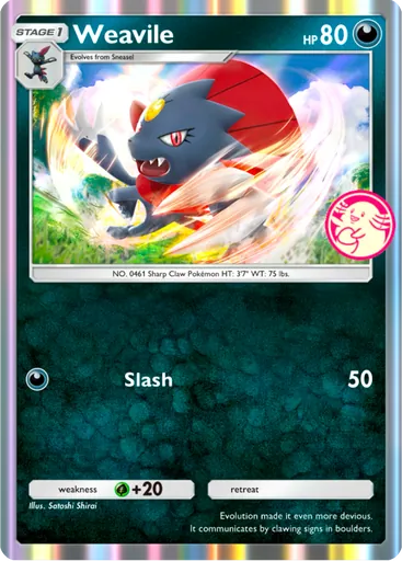 Weavile (pa-100) card in Pokémon TCG Pocket