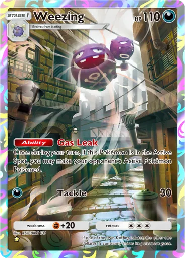 Weezing (a1-243) card in Pokémon TCG Pocket