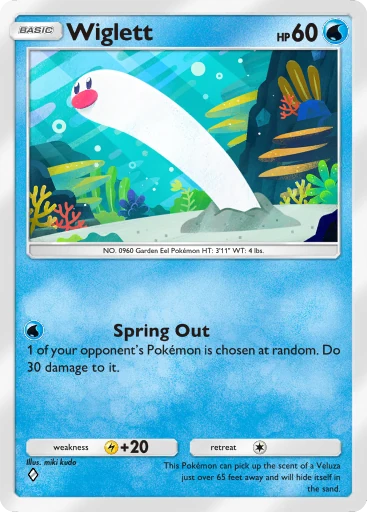 Wiglett (a4b-125) card in Pokémon TCG Pocket