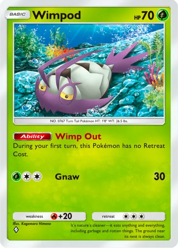 Wimpod (a3-021) card in Pokémon TCG Pocket