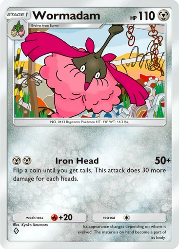 Wormadam (a2-115) card in Pokémon TCG Pocket