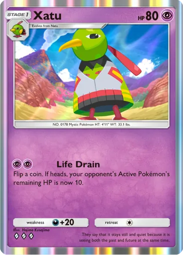 Xatu (a4-082) card in Pokémon TCG Pocket
